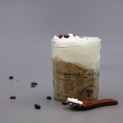 Espresso Martini Cocktail Sugar Body Scrub