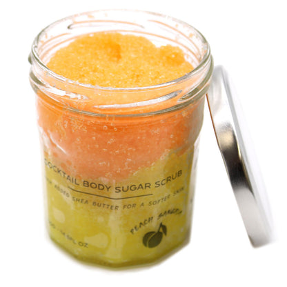 Peach Sangria Cocktail Sugar Body Scrub