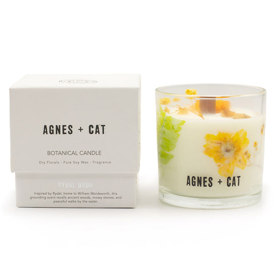 Agnes + Cat Botanical Soy Wax Candle – Rydal Oudh 350g