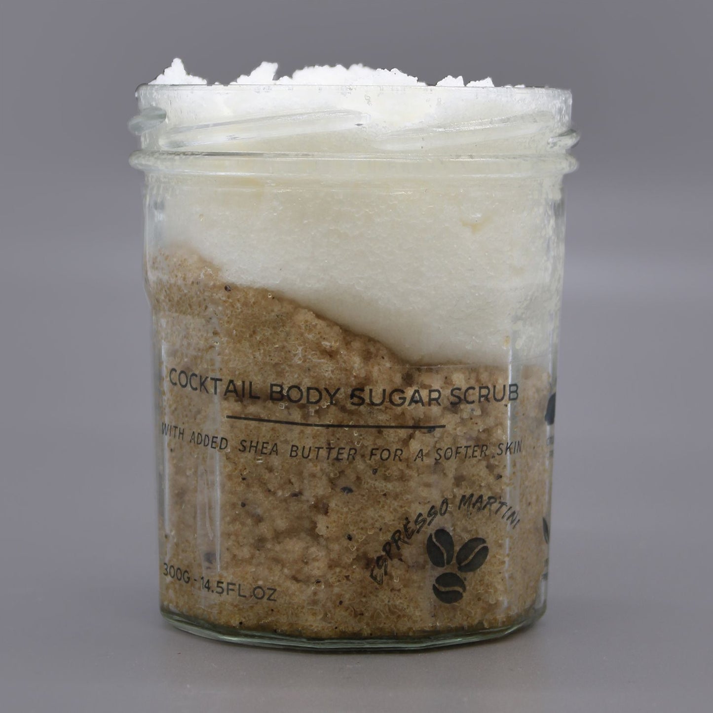 Espresso Martini Cocktail Sugar Body Scrub