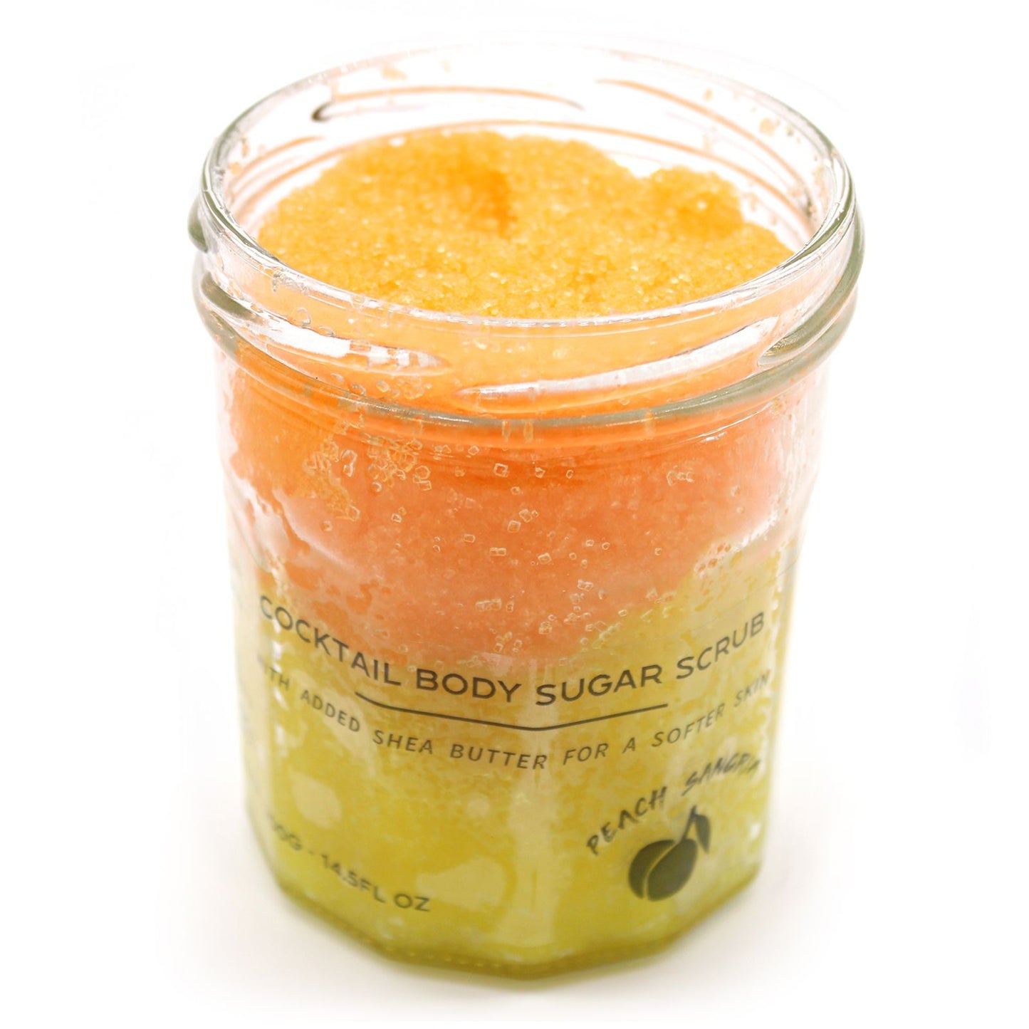 Peach Sangria Cocktail Sugar Body Scrub