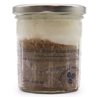 Espresso Martini Cocktail Sugar Body Scrub