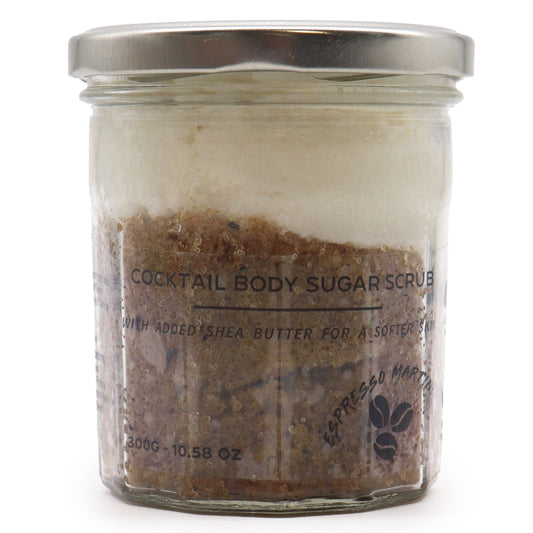 Espresso Martini Cocktail Sugar Body Scrub