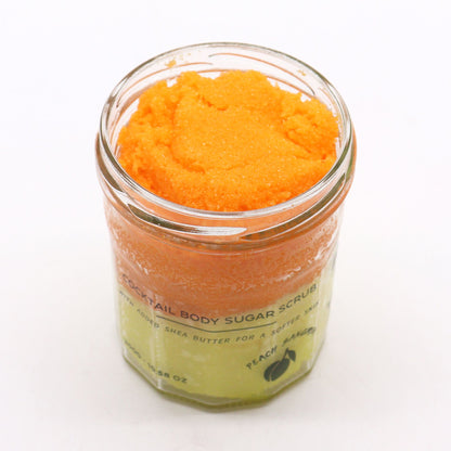 Peach Sangria Cocktail Sugar Body Scrub