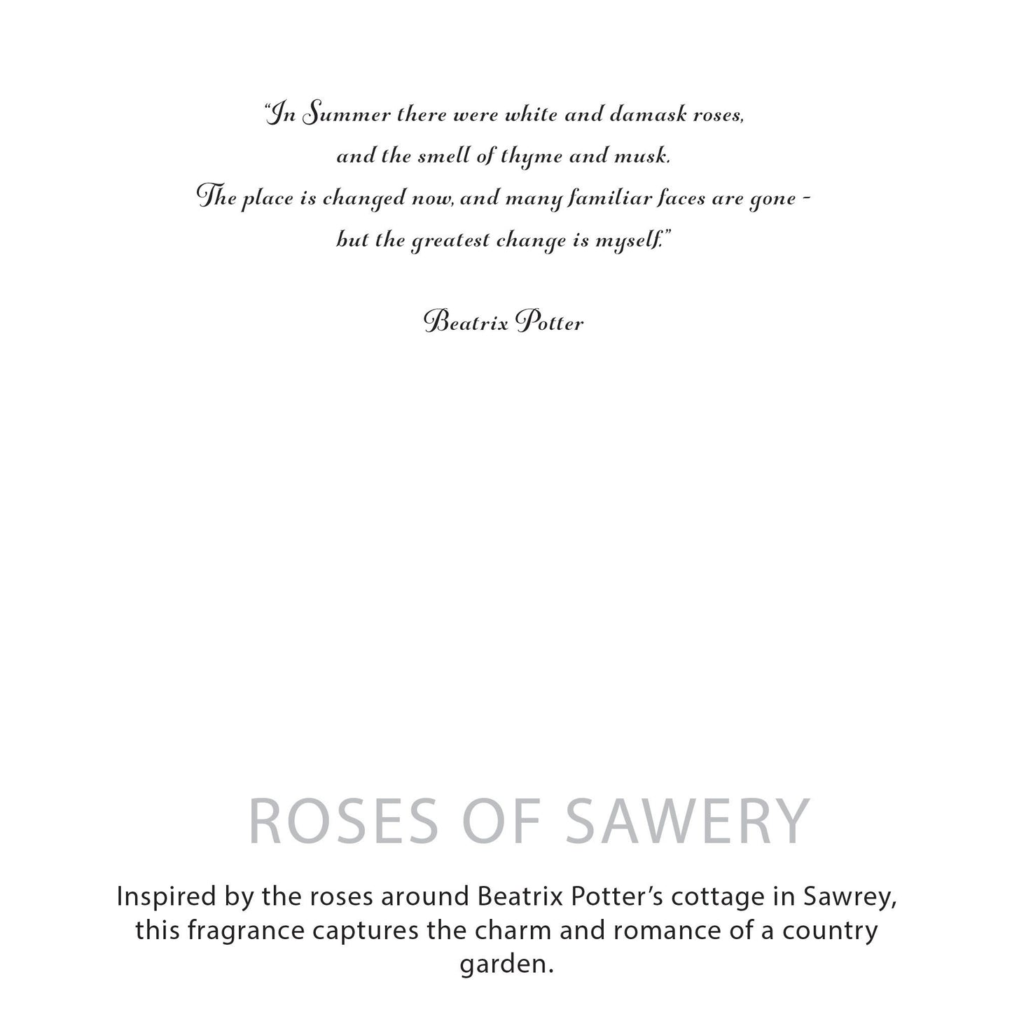 Agnes + Cat Botanical Soy Wax Candle – Roses of Sawrey 350g