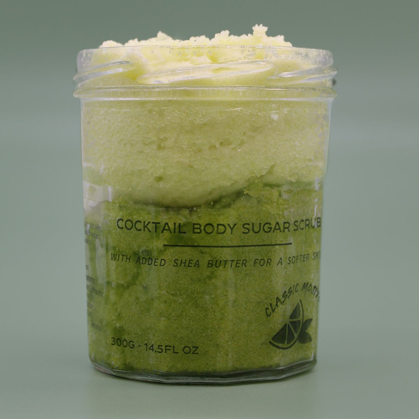 Classic Mojito Cocktail Sugar Body Scrub