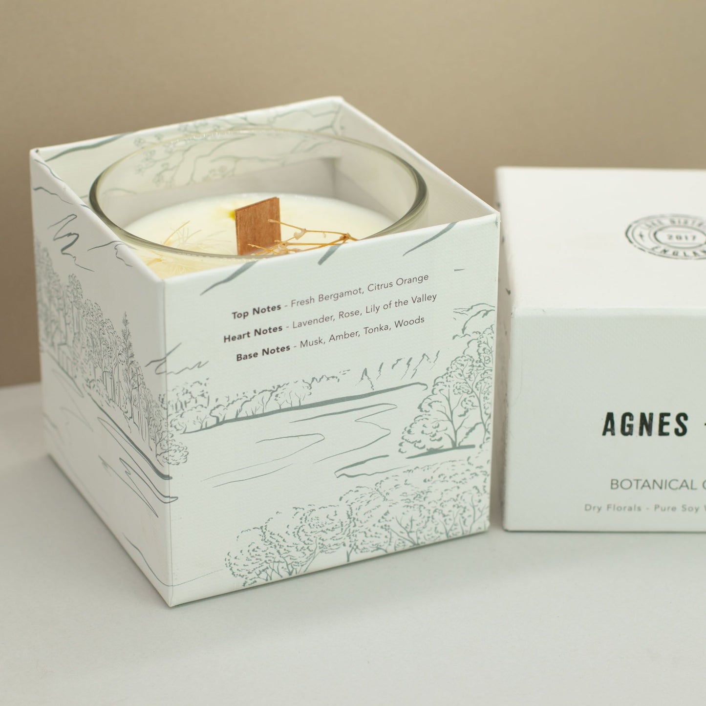 Agnes + Cat Botanical Soy Wax Candle – Windermere 350g