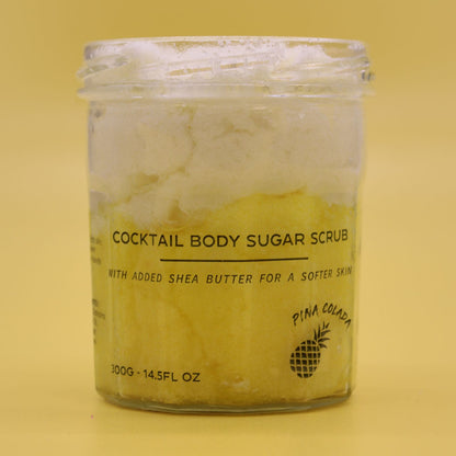 Piña Colada Cocktail Sugar Body Scrub