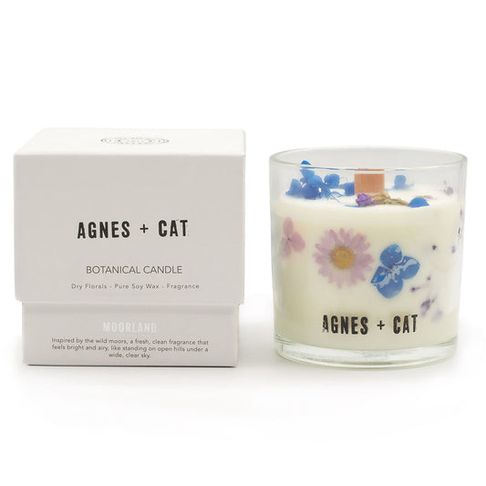 Agnes + Cat Botanical Soy Wax Candle – Moorland 350g