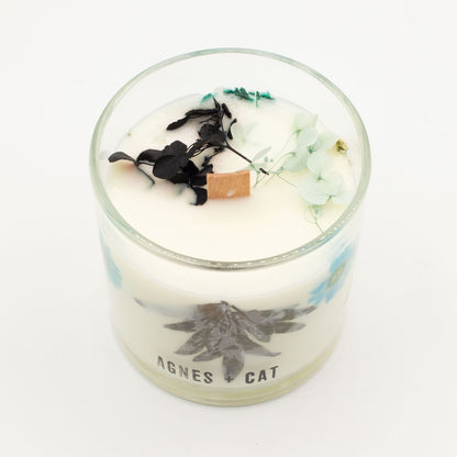 Agnes + Cat Botanical Soy Wax Candle – Sea Salt &amp; Moss 350g