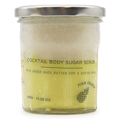 Piña Colada Cocktail Sugar Body Scrub