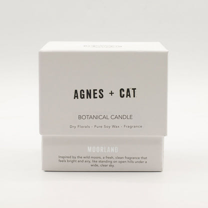 Agnes + Cat Botanical Soy Wax Candle – Moorland 350g
