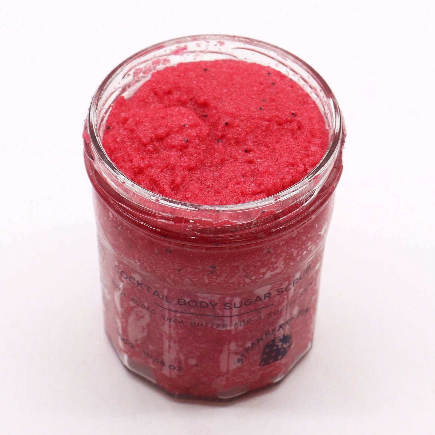 Strawberry Rum Cocktail Sugar Body Scrub