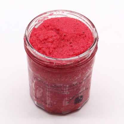 Strawberry Rum Cocktail Sugar Body Scrub