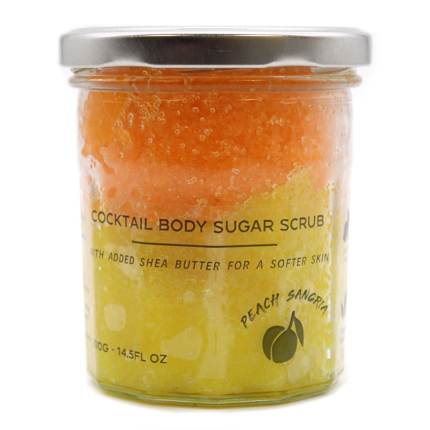 Peach Sangria Cocktail Sugar Body Scrub
