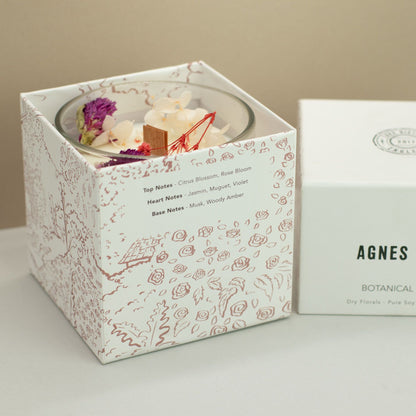Agnes + Cat Botanical Soy Wax Candle – Roses of Sawrey 350g